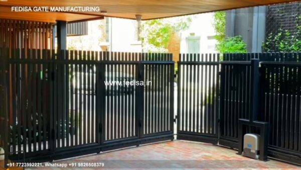 Gate Design Gate Color Stil Ka Get Steel Gate Double Door Design