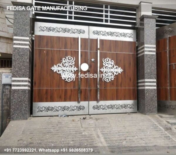 Iron Gate Design Sliding Gate Design Single Gate Simple Design Service Gate Design