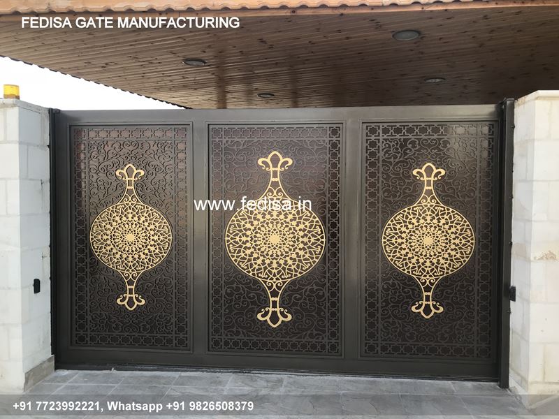 Gate Design Gate Color Laser Cutting Main Door Design Bamboo Gate Design For Garden