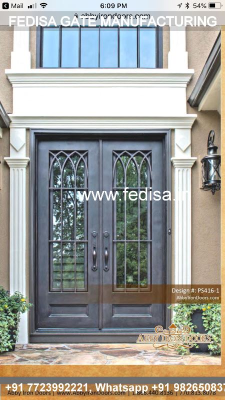 Gate Design Grill Gate Design Main Gate Paint Design Modern Steel Gate