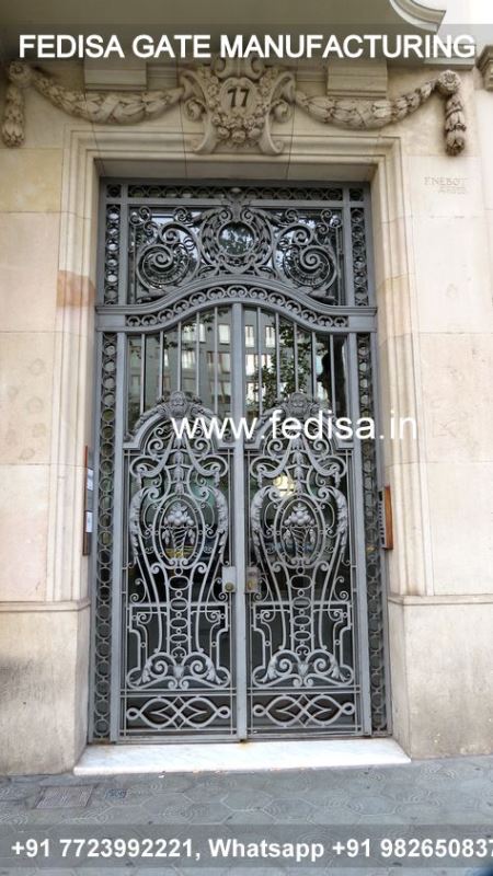 Gate Design Steel Gate Design Flat Gate Design Boundary Wall Iron Grill Design