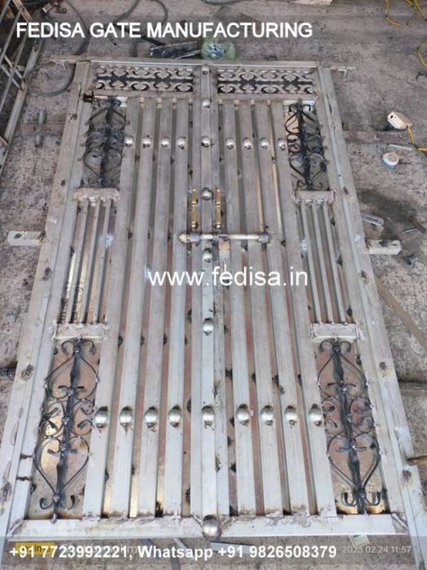 Iron Gate Design Simple Gate Design Varanda Grill Gate Design 7 Feet Gate Design