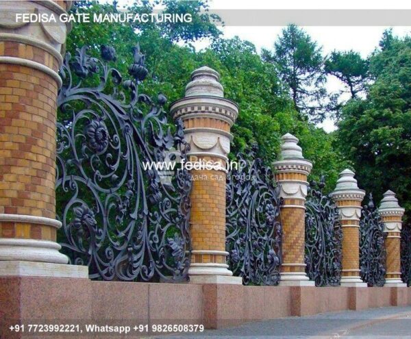 Iron Gate Design Simple Gate Design 20 Feet Main Gate Design Machar Jali Gate