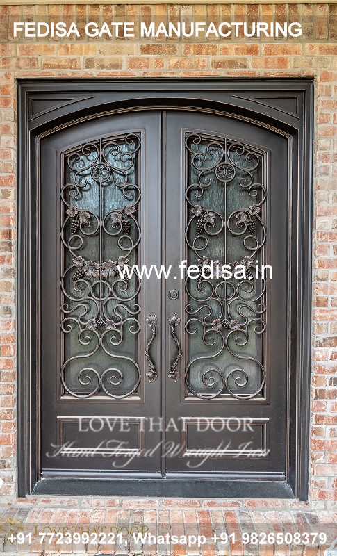 Iron Gate Design Sliding Gate Design Exterior Gate Design Double Door Grill Gate Design