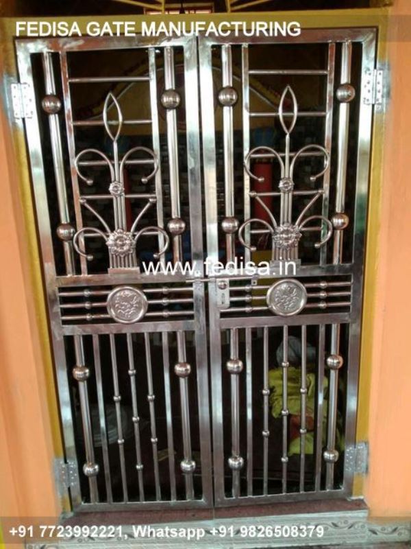 Iron Gate Design Sliding Gate Design Single Main Gate Design Ss Boundary Gate
