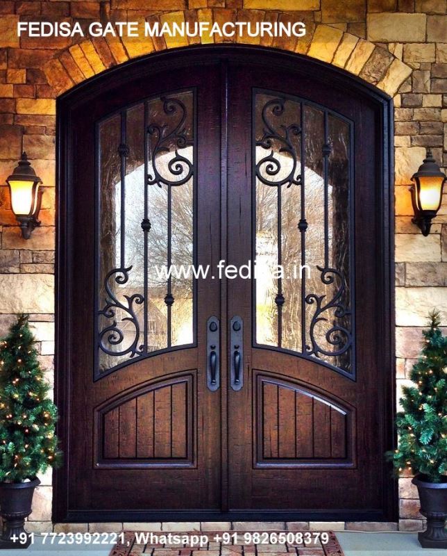 Main Gate Design Main Gate Design 4848 Main Gate Design Wooden Double Door Iron Darwaja Design