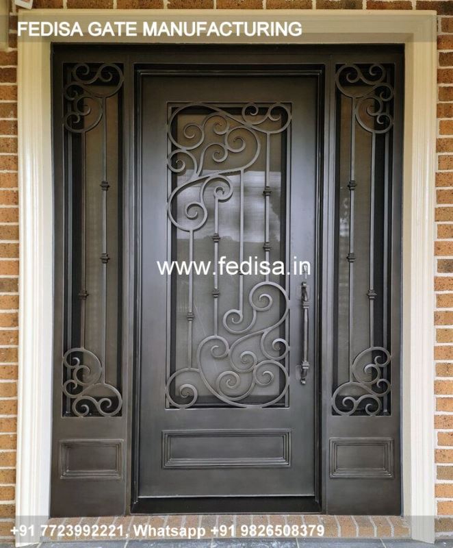 Iron Gate Design Sliding Gate Design Parda Banane Wala Pocket Gate Design