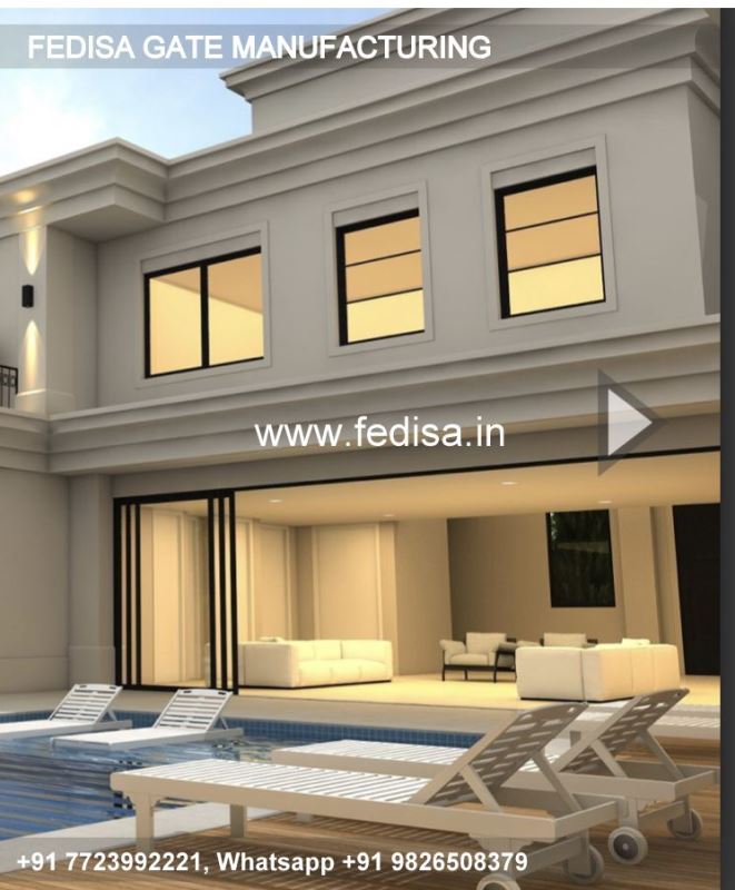 Iron Gate Design Simple Gate Design Simple Modern Folding Gate Design Gate Side Pillar Design