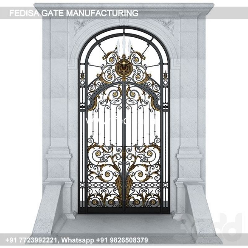 Iron Gate Design Simple Gate Design Grill Gate For Balcony Laser Cutting Main Gate