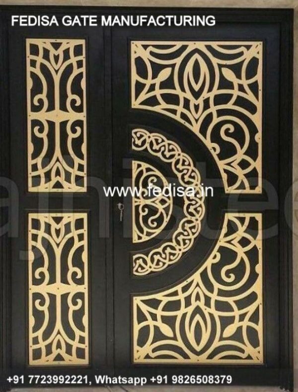 Iron Gate Design Simple Gate Design Folding Steel Gate Design House Compound Gate