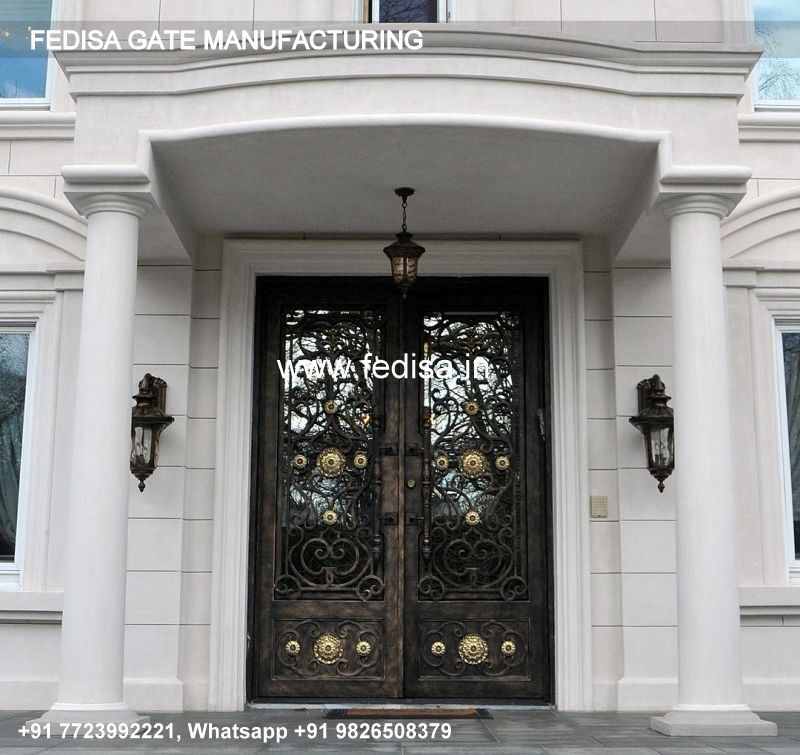 Main Gate Design House Gate Design Gray Color Gate Design Lohe Ke Pipe Gate Design