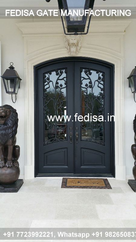 Iron Gate Design Front Gate Designs For Houses Main Gate Design With Boundary Wall Single Iron Gate Design For House
