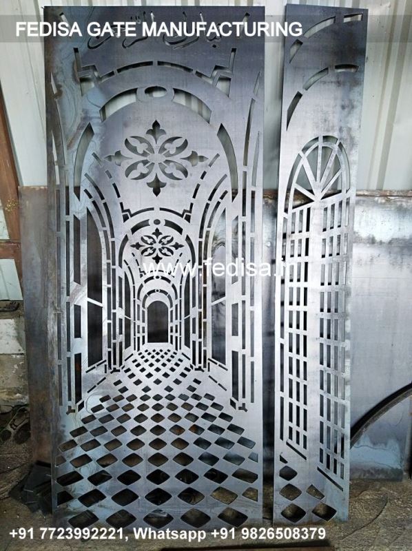 Main Gate Design House Gate Design Latest Gate Color Silver Color Gate Design