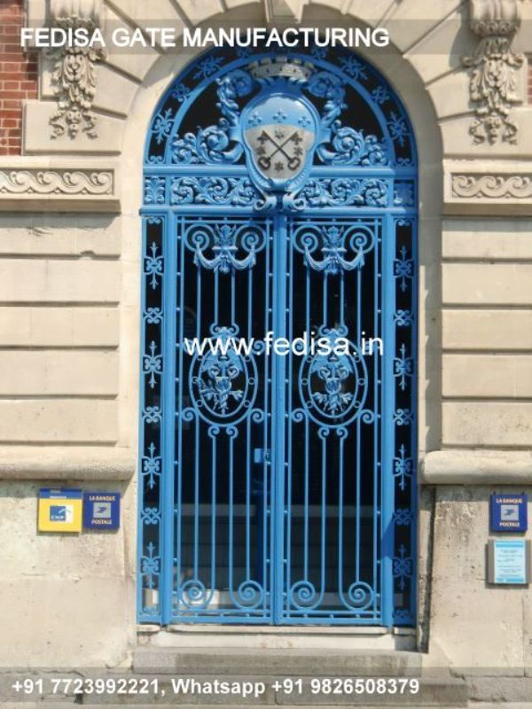 Iron Gate Design Sliding Gate Design Main Gate Window Design Sliding Gate For Compound Wall