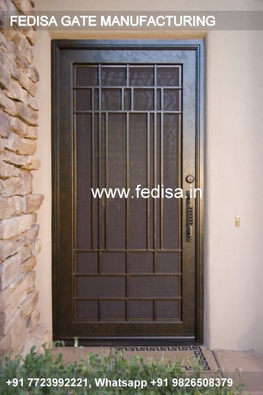 Iron Gate Design Simple Gate Design Stainless Steel 304 Main Gate Design Collapsible Grill Gate Price