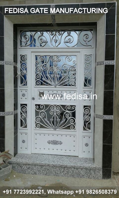 Iron Gate Design Safety Grill Gate Design For Main Door Main Gate Design Laser Cutting Entrance Gate Roof Design