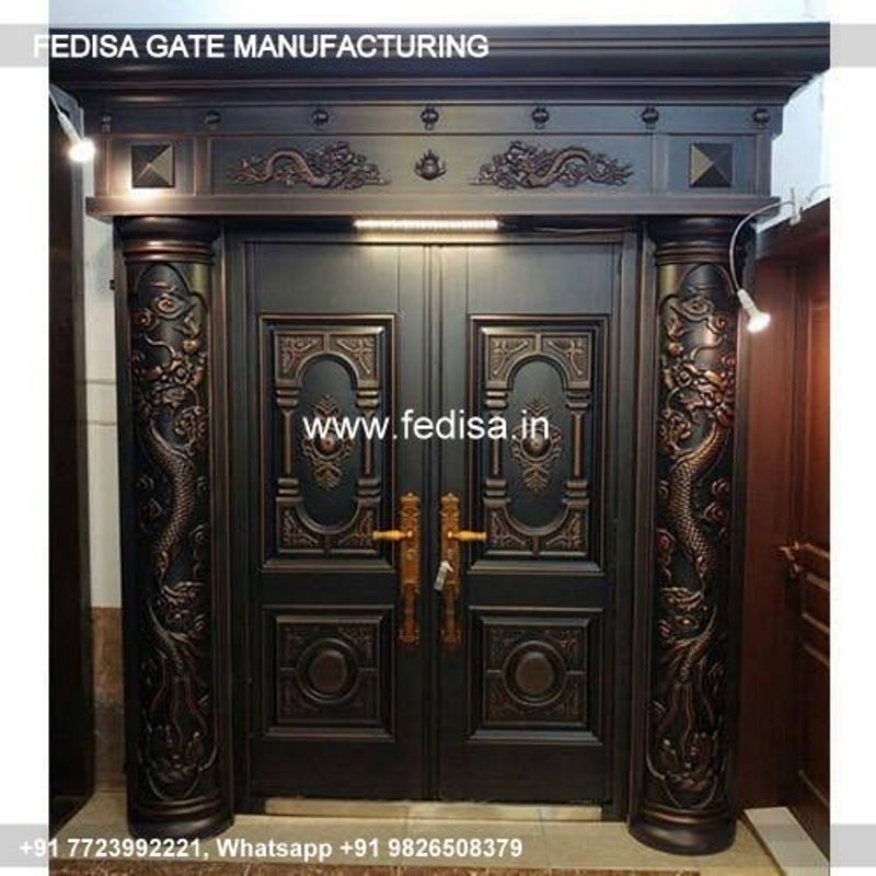Iron Gate Design Front Gate Designs For Houses Square Rod Gate Design Chota Gate Design