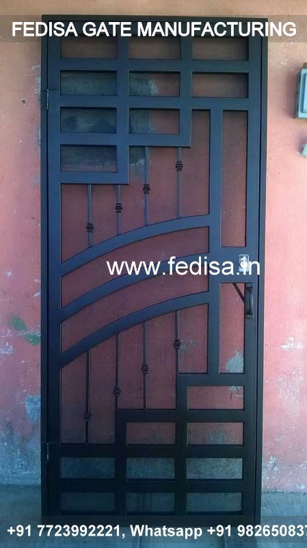 Iron Gate Design Safety Grill Gate Design For Main Door Simple Grill Gate Design For Main Door Compound Gate Design