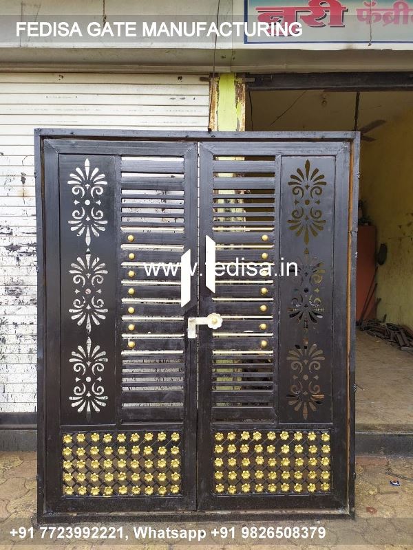 Gate Design Gate Color Design Of Main Gate In Iron Gate Pillar Tiles Design