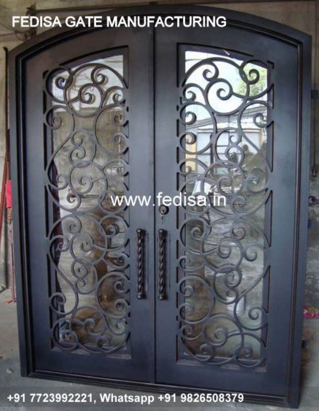 Iron Gate Design Front Gate Designs For Houses Lohe Ke Gate 5 Feet Gate Design