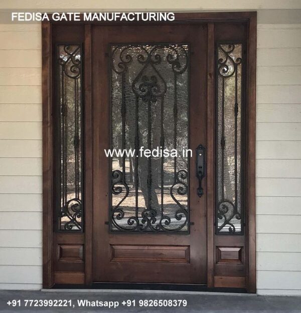 Gate Design Gate Color Single Door Iron Gate Design Maharaja Gate Simple Design