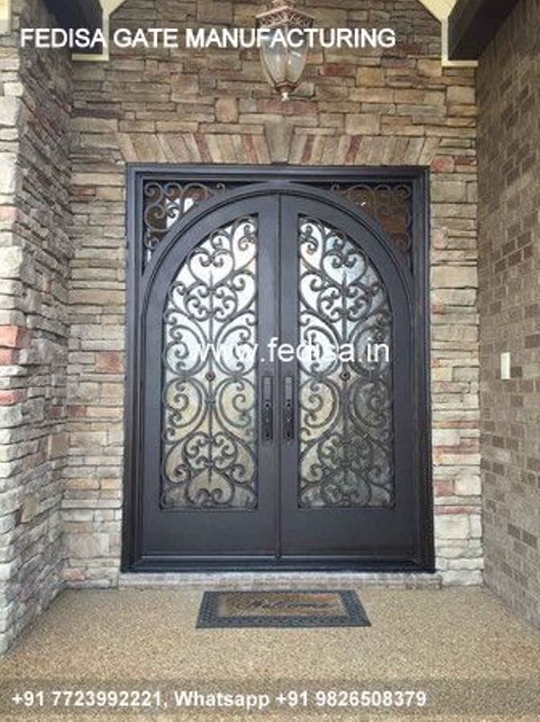 Iron Gate Design Simple Gate Design 21 Feet Gate Design Main Gate Design Color