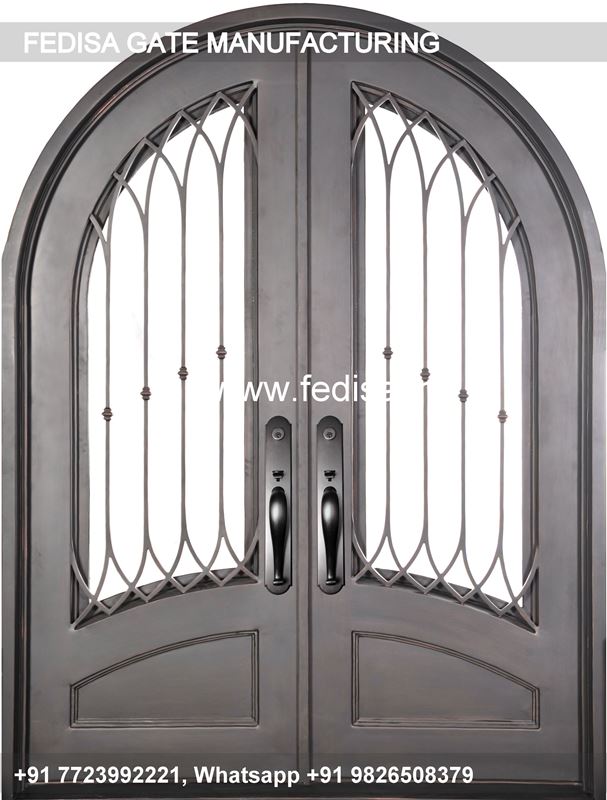 Iron Gate Design Safety Grill Gate Design For Main Door Compound Wall Pillar Design Modern Front Gate
