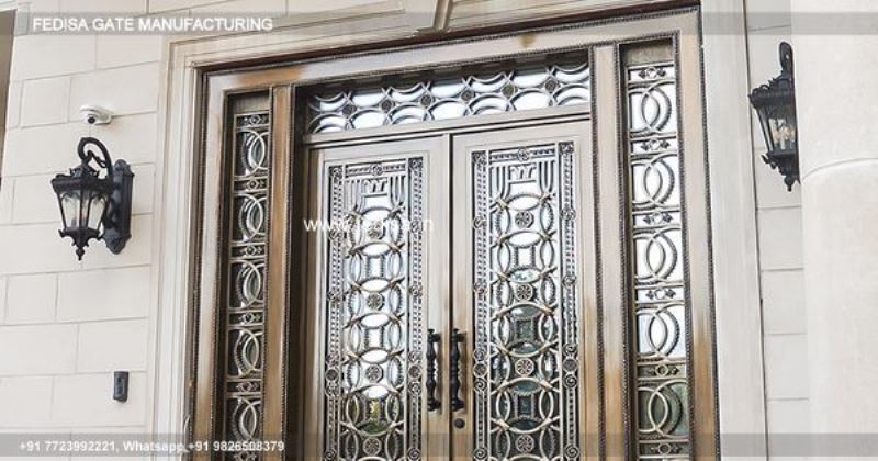Iron Gate Design Simple Gate Design Gate And Grill Design Single Palla Gate