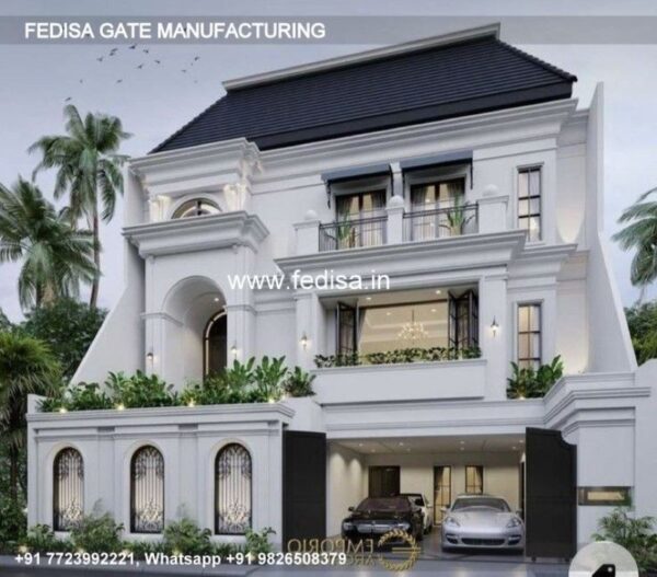Iron Gate Design Sliding Gate Design Home Entry Gate Design Outdoor Gate Color