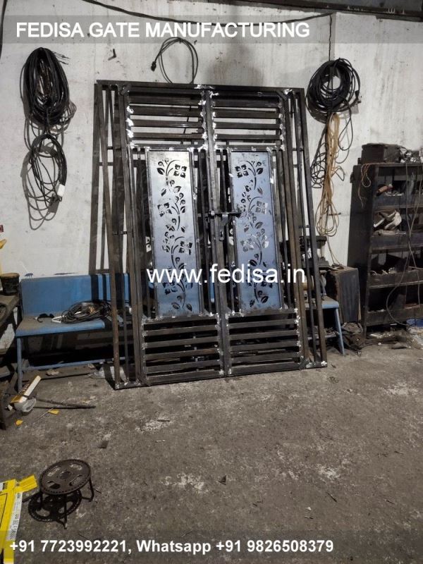 Iron Gate Design Front Gate Designs For Houses Acp Sheet Gate Design Gate Chokhat Design