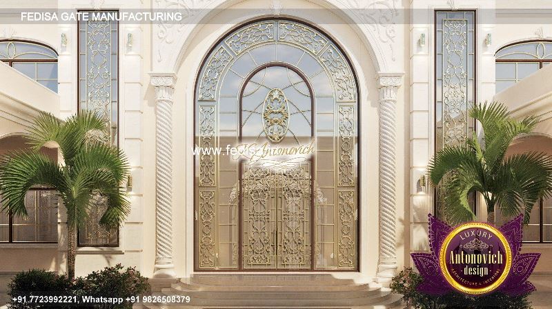 Gate Design Gate Color Fancy Gate Light Compound Wall Main Gate