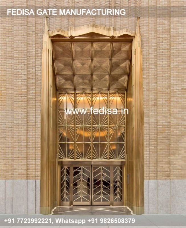 Iron Gate Design Front Gate Designs For Houses Single Gate Simple Design Steel Gate With Hpl Sheet