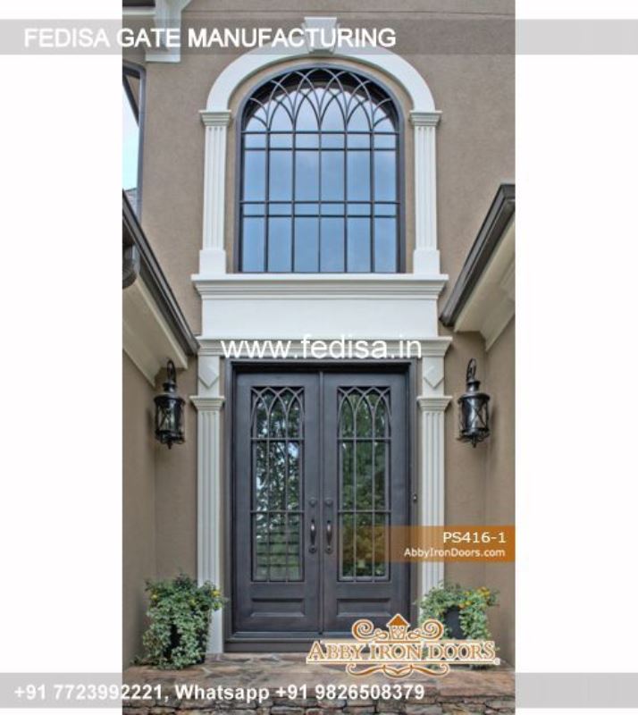Gate Design Grill Gate Design Wrought Iron Design Catalog Gate Boundary Wall Design