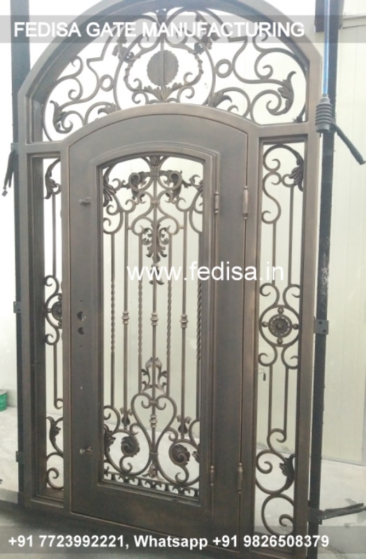 Main Gate Design Modern Gate Design One Side Gate Design Grill Compound Wall