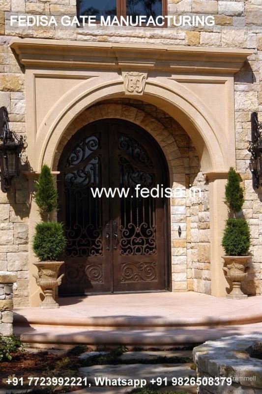 Iron Gate Design Front Gate Designs For Houses 19 Feet Gate Design Gate Best Color