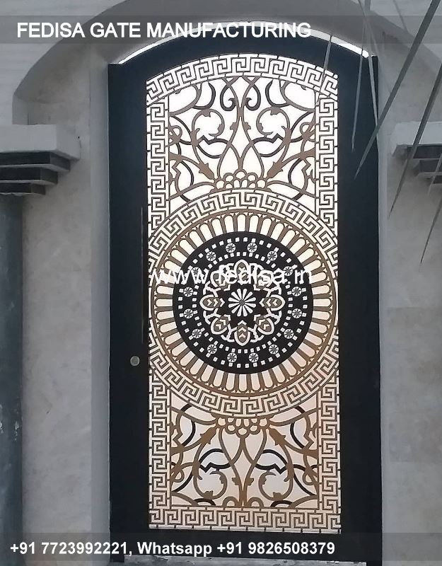 Iron Gate Design Sliding Gate Design Gi Square Pipe Gate Design Outside Gate Color