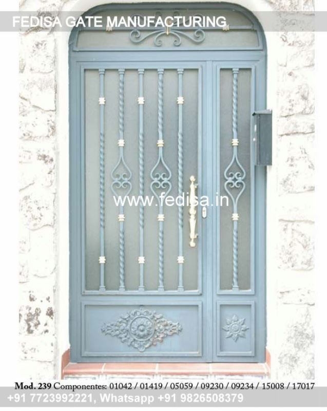 Iron Gate Design Sliding Gate Design Single Gate Design For Small House Main Door Gate Color