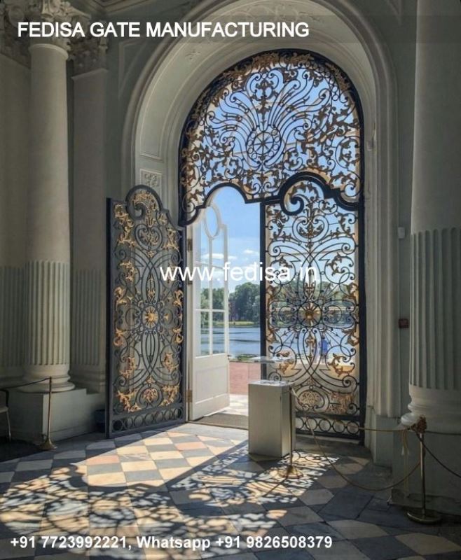 Iron Gate Design Front Gate Designs For Houses Gate Design 4 Feet Aluminum Gate Door Design