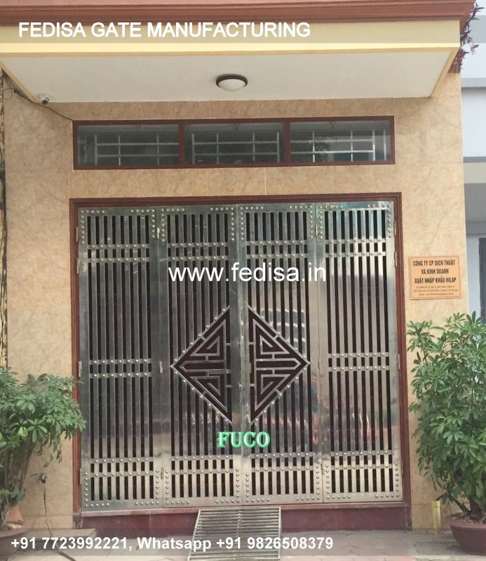 Main Gate Design Modern Gate Design Lohe Ke Pipe Ka Gate 8 Ft Gate Design