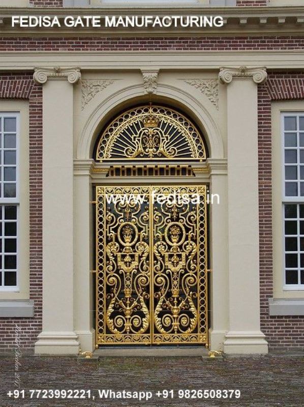 Iron Gate Design Front Gate Designs For Houses Flat Entrance Gate Design Gate Marble Design