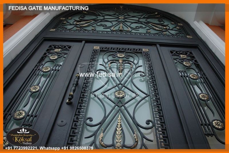 Iron Gate Design Sliding Gate Design Wooden Door Design For Main Gate Single Steel Gate Design For Home