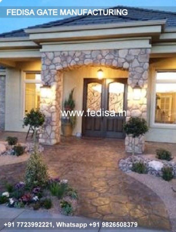 Gate Design Gate Color Wall Compound Get Design Simple Loha Gate Design