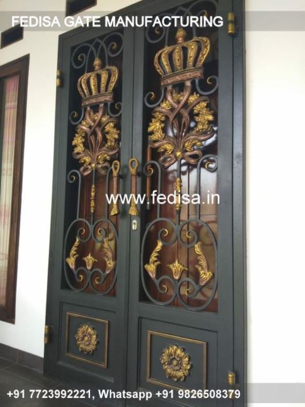 Iron Gate Design Simple Gate Design Gate Ceiling Design Color Of Grill Gate
