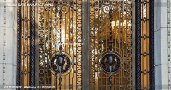 Iron Gate Design Sliding Gate Design House Compound Gate Design Lohe K Gate K Design