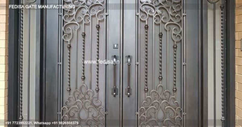 Iron Gate Design Simple Gate Design Front Grill Gate Steel Temple Gate Design