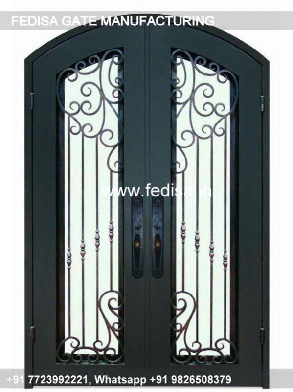 Main Gate Design Modern Gate Design Single Door Gate Design Iron Glass Gate Design
