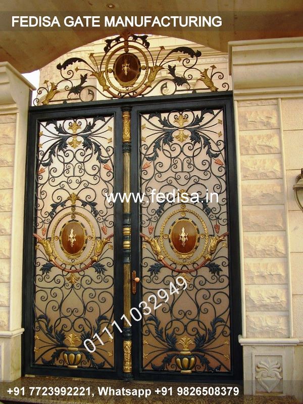 Iron Gate Design Simple Gate Design Foldable Gate Design Steel Pipe Gate Design