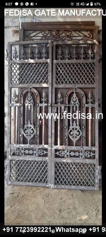 Iron Gate Design Safety Grill Gate Design For Main Door Best Main Gate Design Gate Pillar Granite Design