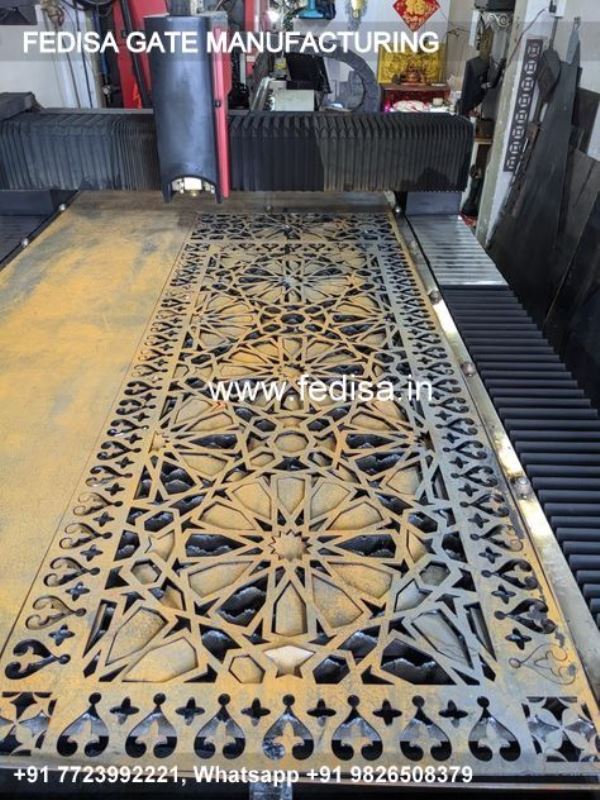 Iron Gate Design Simple Gate Design Front Gate Ramp Design Single Palla Gate