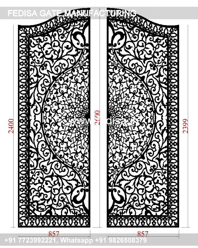 Iron Gate Design Simple Gate Design Side Gate Design Compound Wall Grill Gate Design